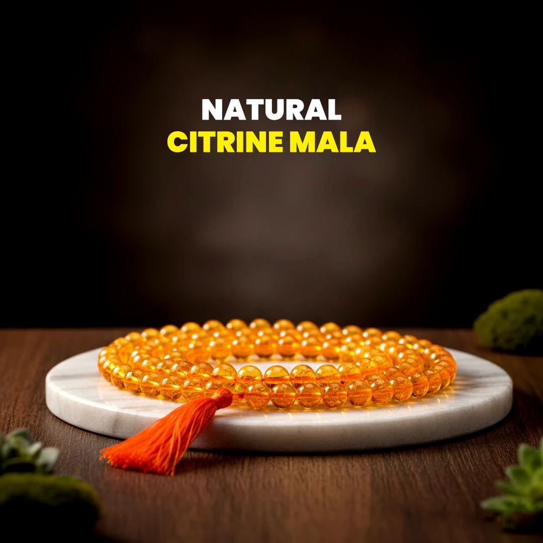 Citrine Mala