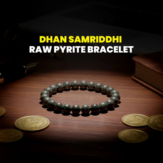 Dhan Samriddhi Raw Pyrite Bracelet