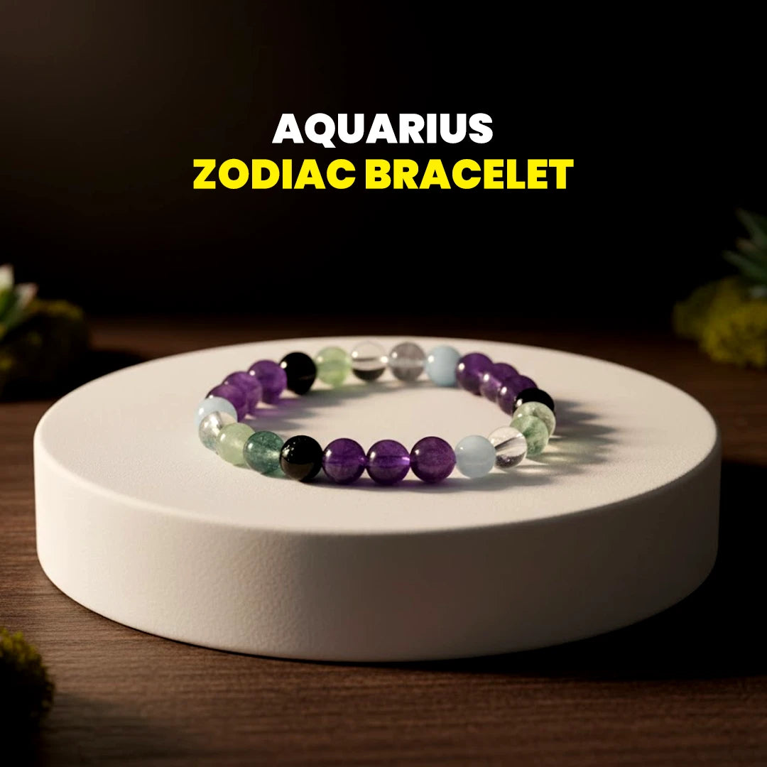Aquarius Zodiac Bracelet
