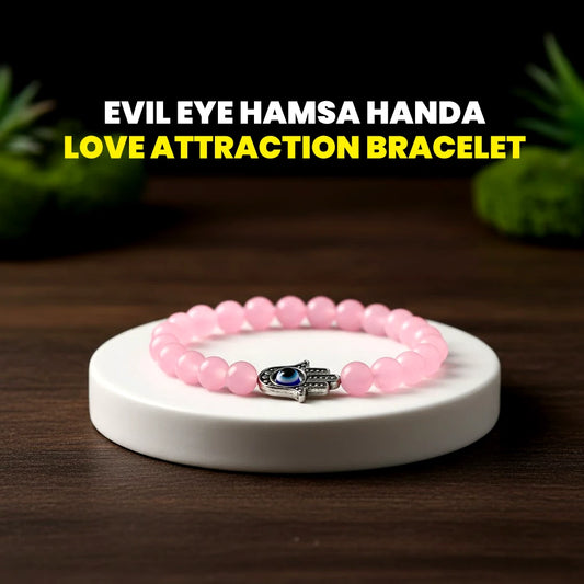 Evil Eye Hamsa Hand Love Attraction Bracelet
