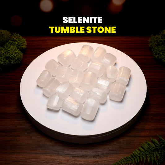 Selenite Tumble Stone