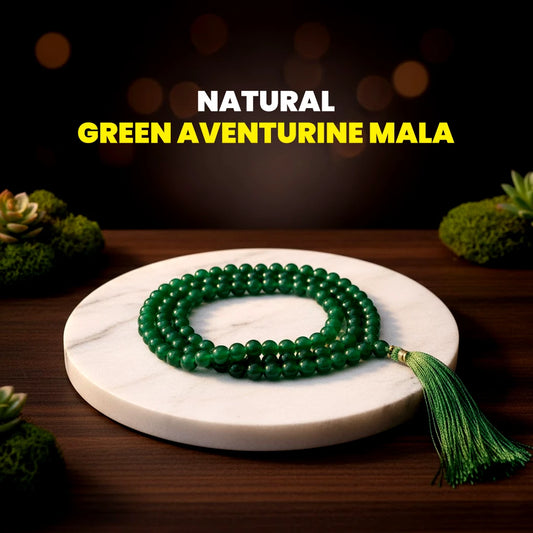 Green Aventurine Mala