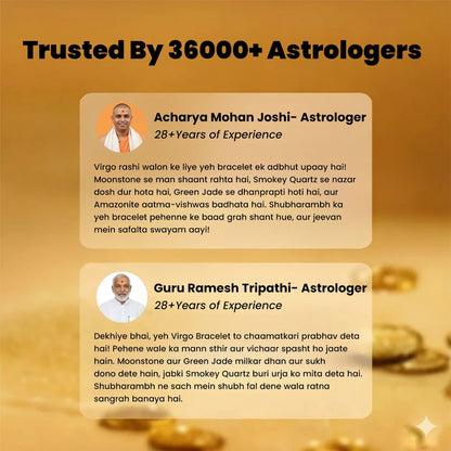 Virgo Zodiac Bracelet