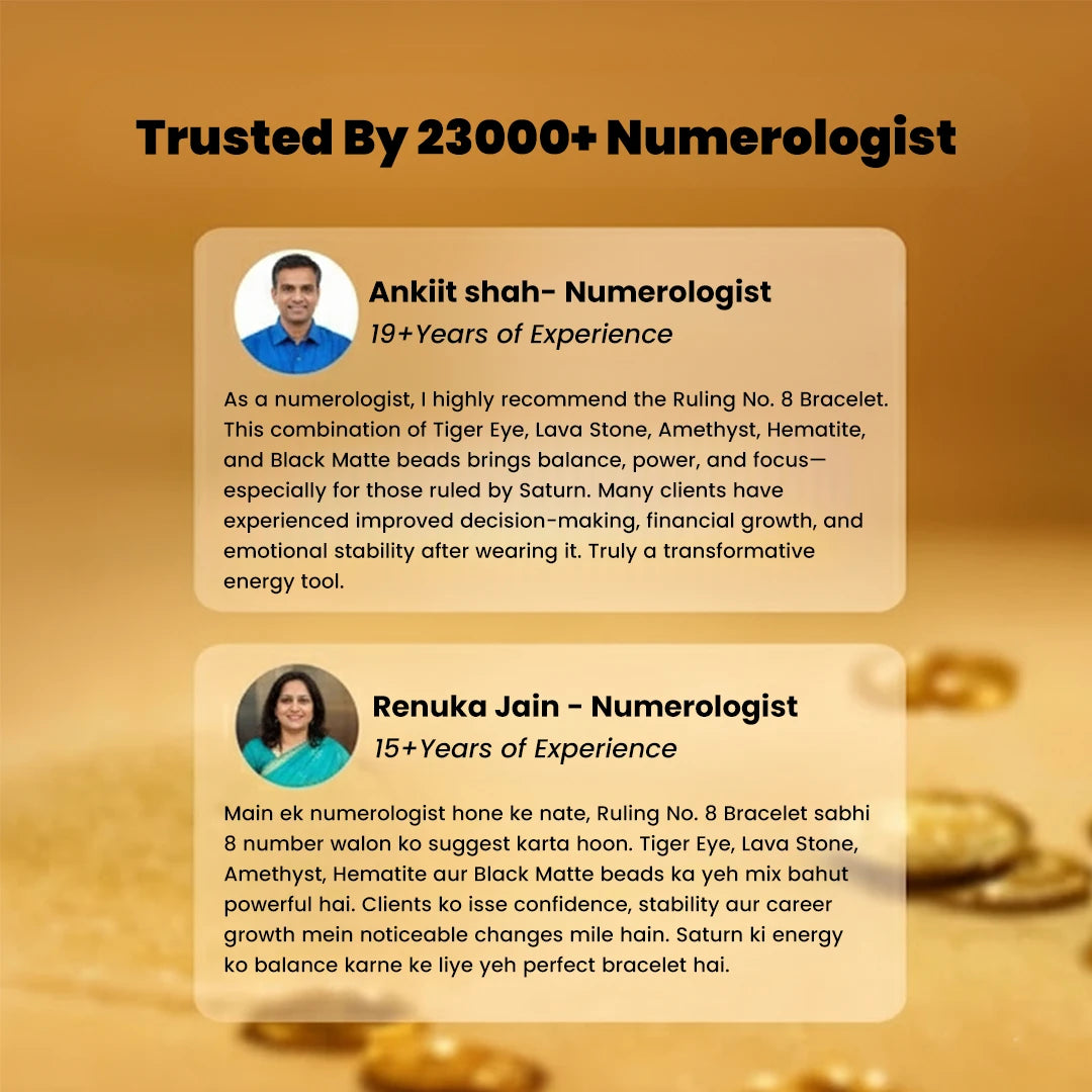 Ruling No. 8 Bracelet