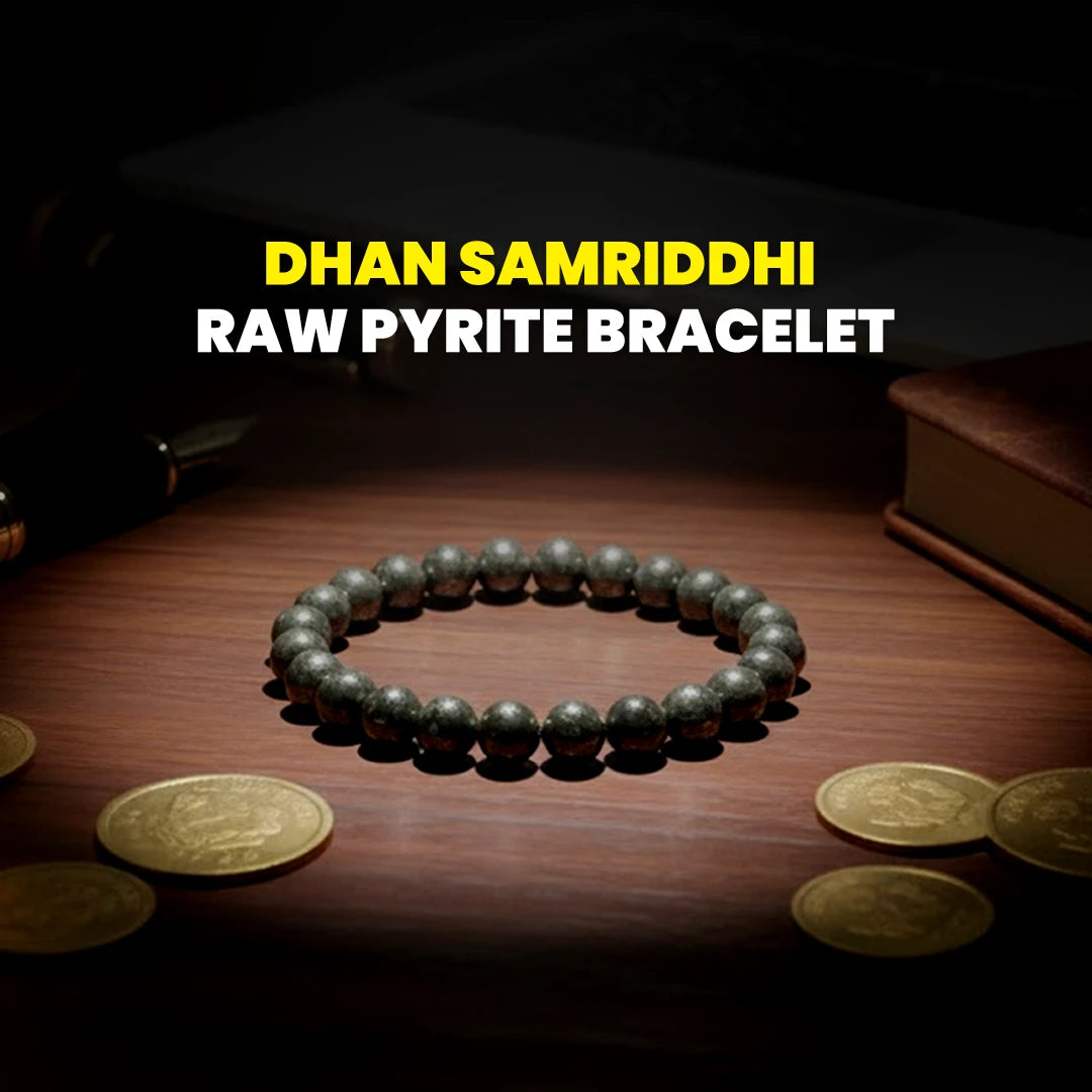 Dhan Samriddhi Raw Pyrite Bracelet
