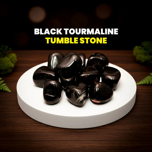 Black Tourmaline Tumble Stone
