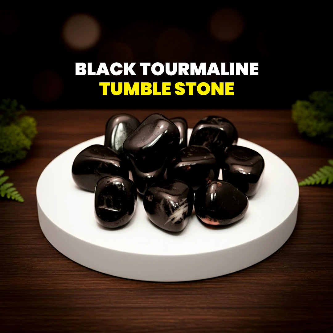 Black Tourmaline Tumble Stone