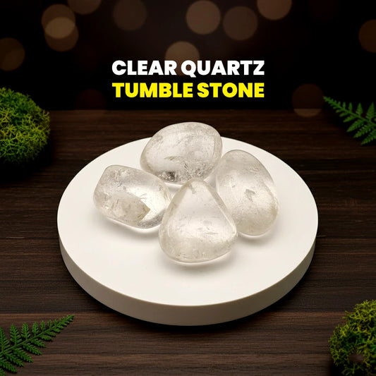 Clear Quartz Tumble Stone