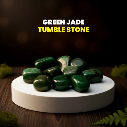 Green Jade Tumble Stone