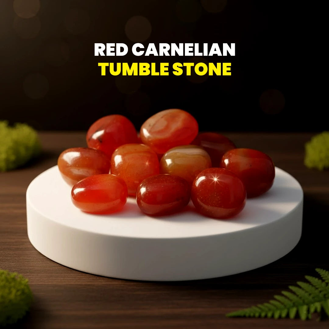 Red Carnelian Tumble Stone