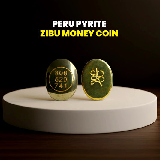 Pyrite Zibu Money Coin